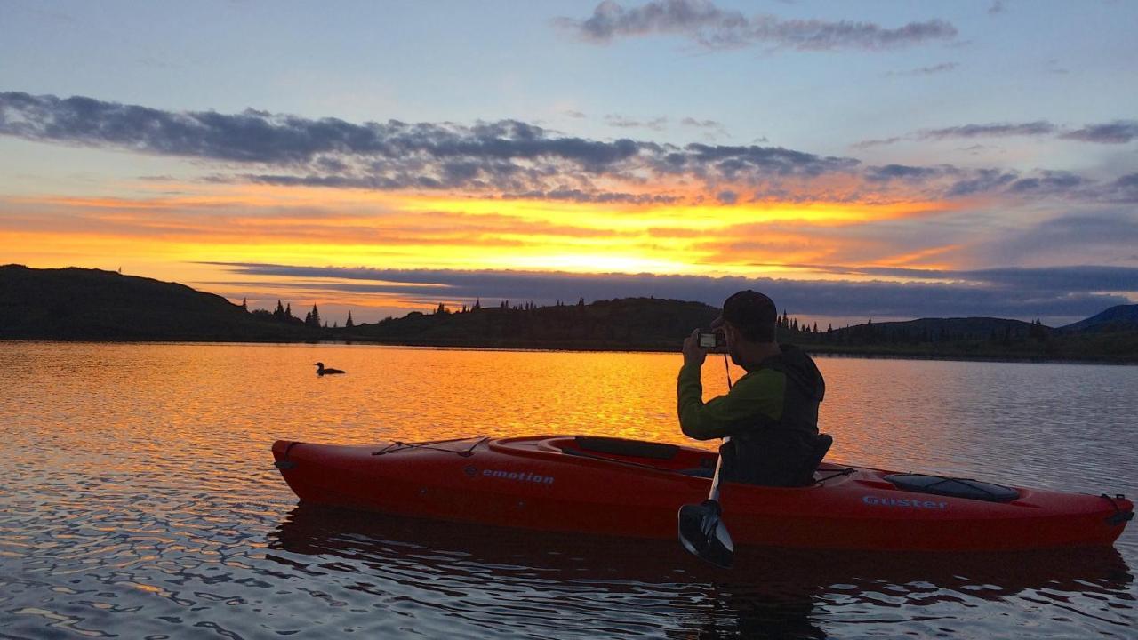 Caribou Lodge Alaska Талкитна Экстерьер фото